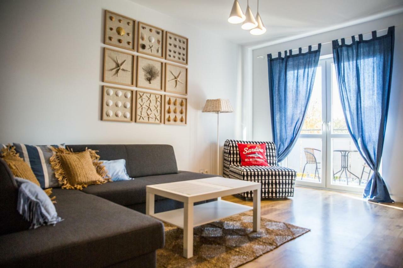 Apartament Seashell Kolobrzeg Bocianie Gniazdo Exteriör bild