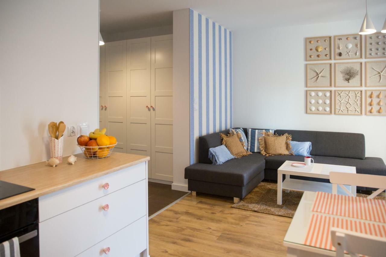 Apartament Seashell Kolobrzeg Bocianie Gniazdo Exteriör bild