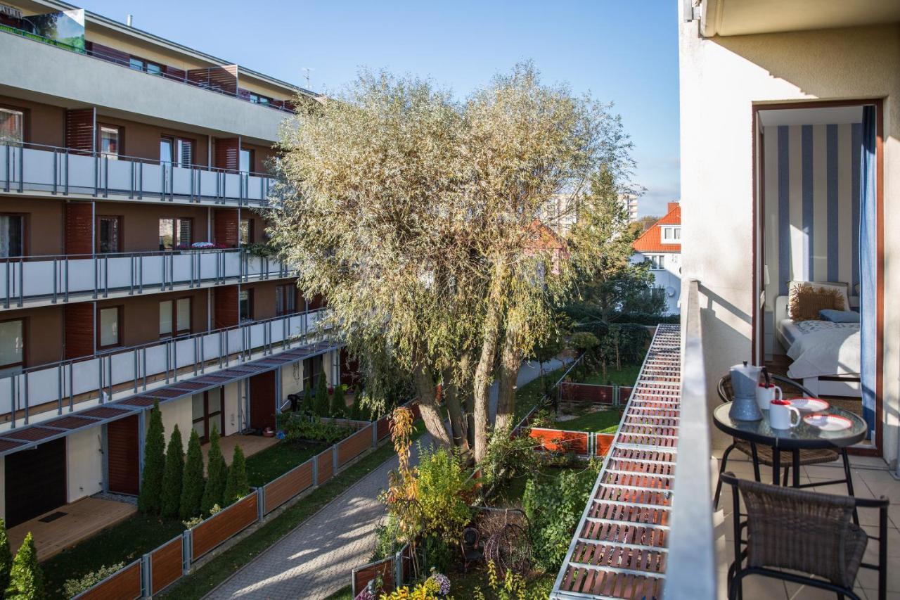 Apartament Seashell Kolobrzeg Bocianie Gniazdo Exteriör bild